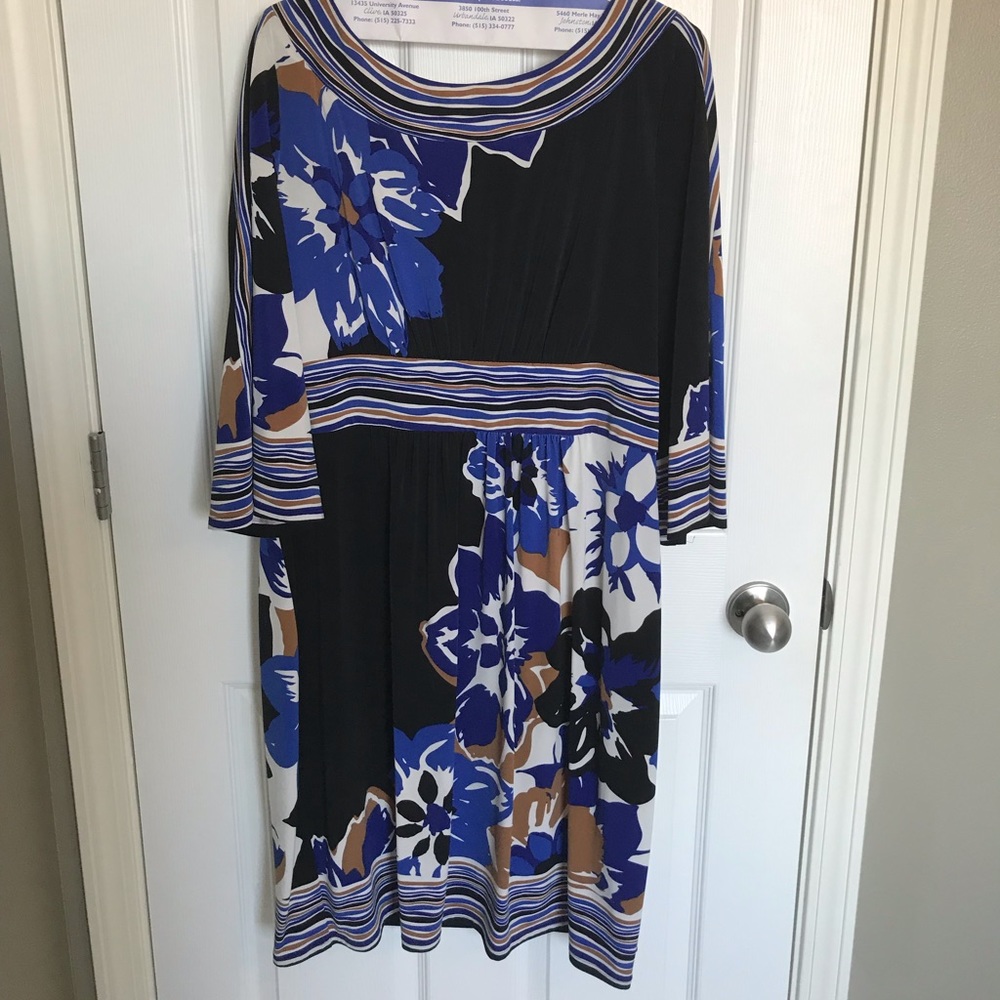 Jones New York 3/4 sleeve dress